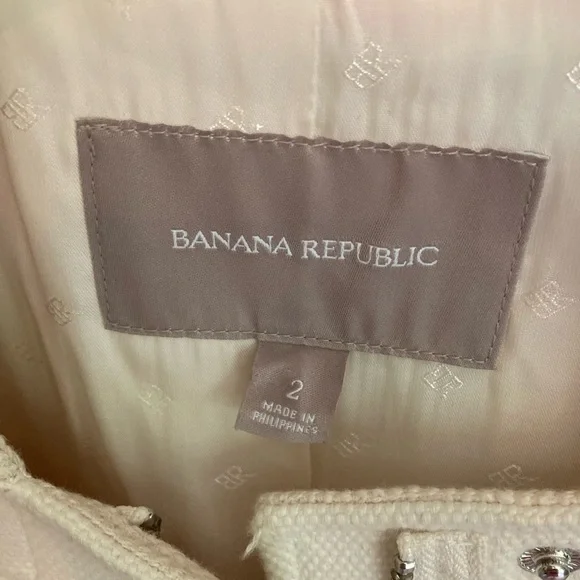 Banana Republic Off White Jacket - Picture 2 of 10